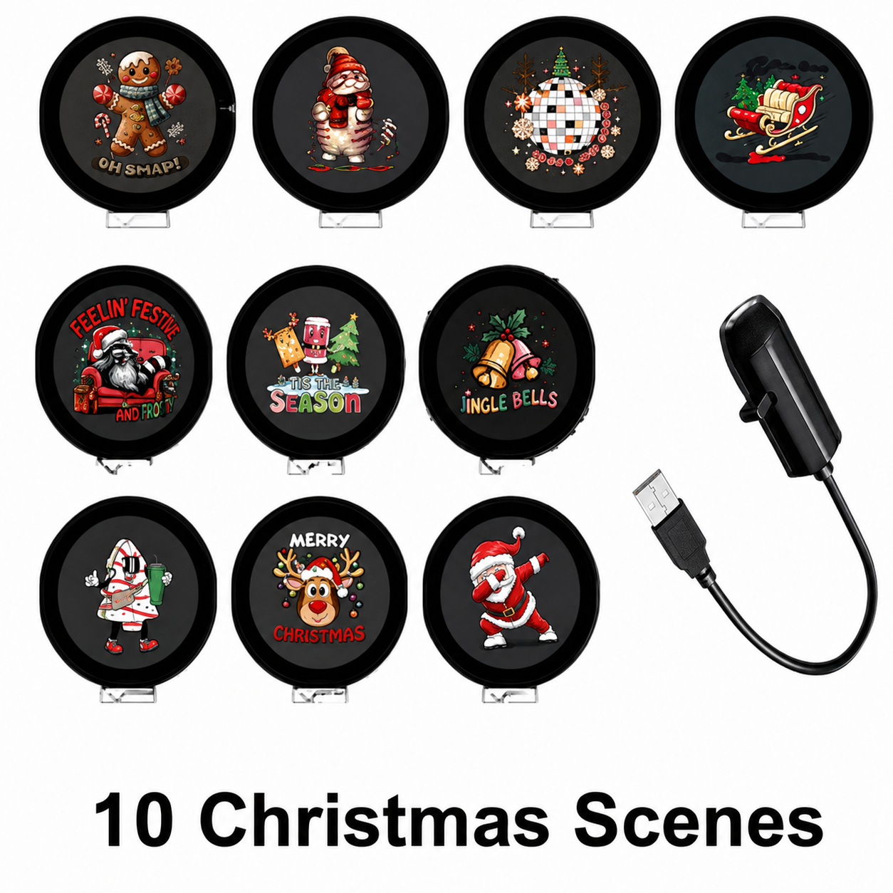 10 Christmas Scenes
