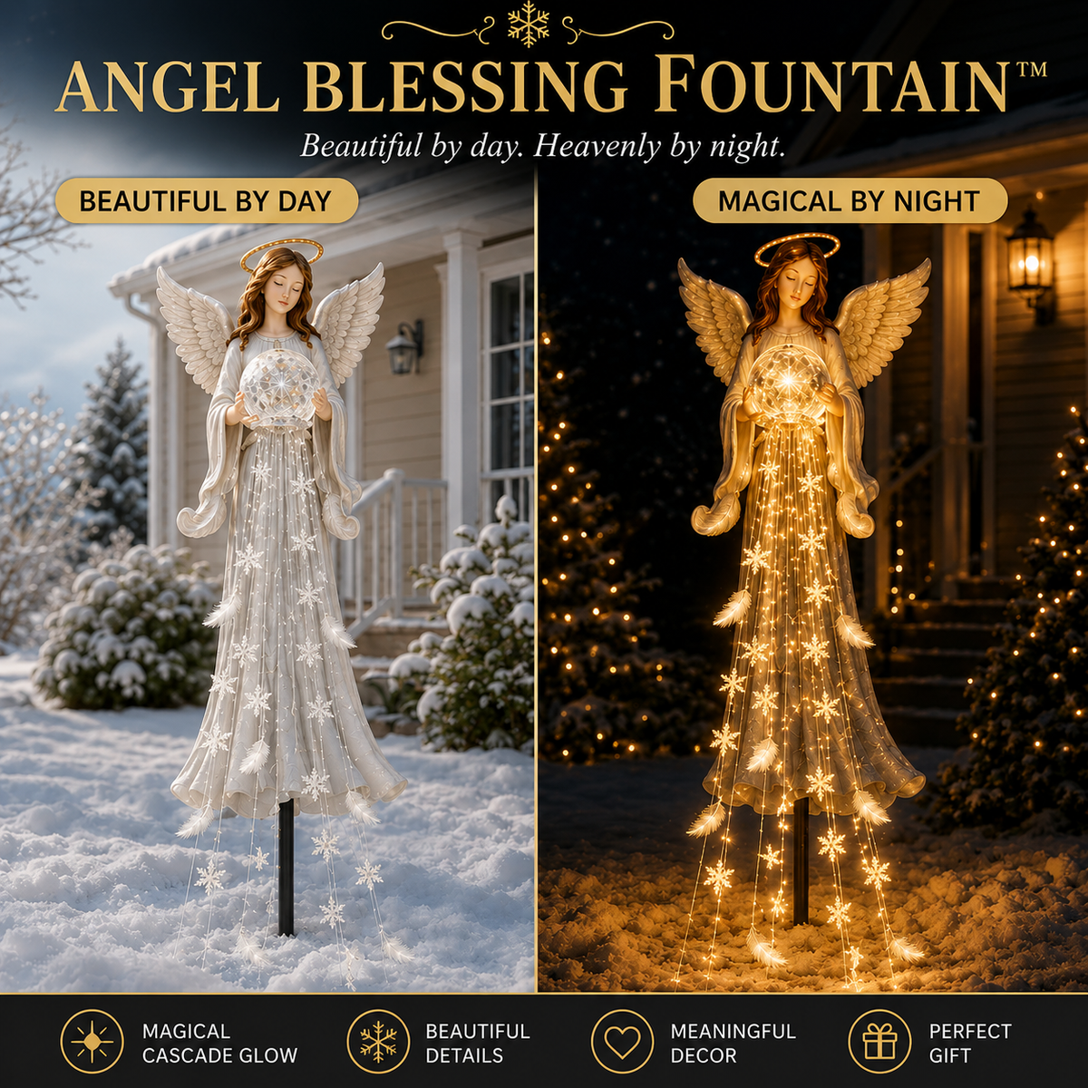 🔥Holiday Special🔥 Memorial Angel Garden Light™ — A Gift of Love & Remembrance 💝