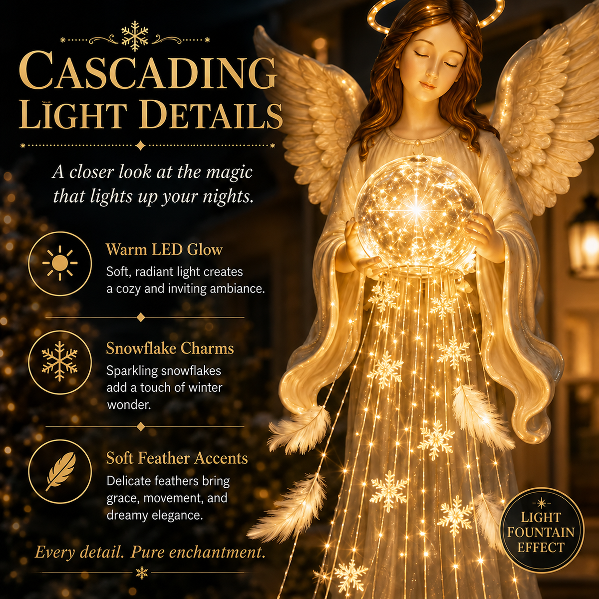 🔥Holiday Special🔥 Memorial Angel Garden Light™ — A Gift of Love & Remembrance 💝